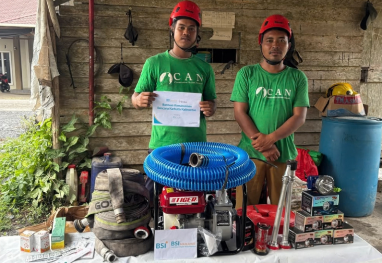 BSI Maslahat Perkuat Aksi Peduli Karhutla Kalimantan, Salurkan Bantuan untuk Warga dan Relawan