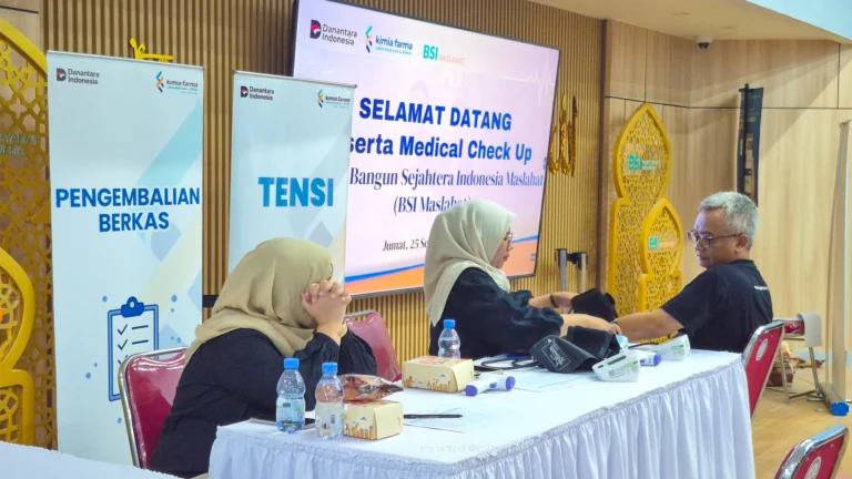BSI Maslahat Gelar MCU untuk Amil, Dorong Deteksi Dini dan Budaya Hidup Sehat